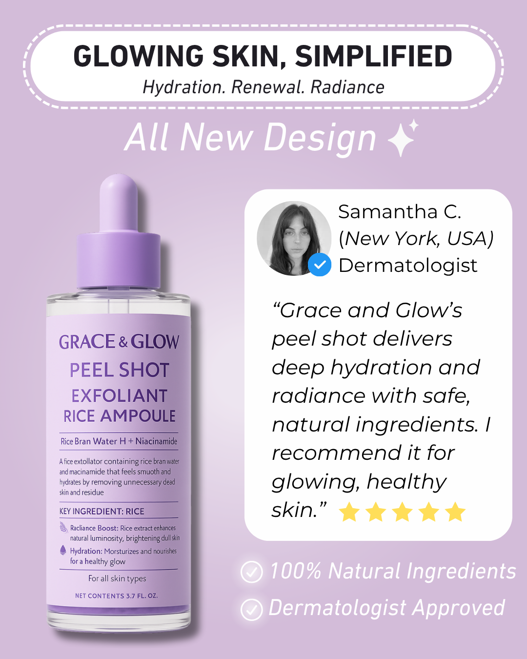 GlowSignal™ Peelshot - Powered by Radiance Recode